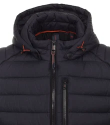 CASAMODA Steppjacke Schwarz/Hellblau/Dunkelblau/Blau