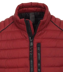 CASAMODA Funktionsjacke Blouson Rot/Dunkelrot/Braun