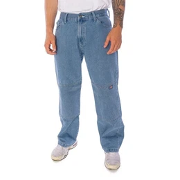 Loose-fit-Jeans Jeans Double Knee Denim, G 30, L 32, F light wash