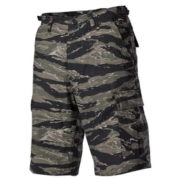Outdoorhose US Bermuda, BDU, Rip Stop, tiger stripe