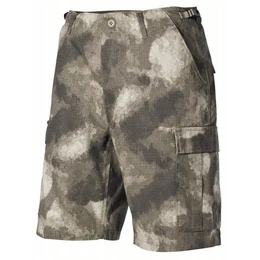 Outdoorhose US Bermuda, BDU, Rip Stop, HDT-camo