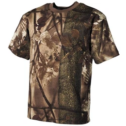 T-Shirt Outdoor T-Shirt, halbarm, hunter-braun, 170 g/m