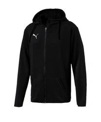 Puma Herren LIGA Casual Hoody Jacket Jacke Dunkel