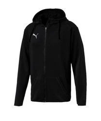 Puma Herren LIGA Casual Hoody Jacket Jacke Dunkel