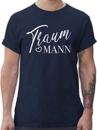 T-Shirt Traummann - Wunschmann Idealmann Wunschpartner Geliebter Geschenkidee Valentinstag Partner Liebe