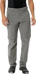 VAUDE Outdoorhose Me Farley Stretch T-ZIp Pants III Khaki/Hellgrau