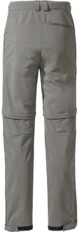 VAUDE Outdoorhose Me Farley Stretch T-ZIp Pants III Khaki/Hellgrau