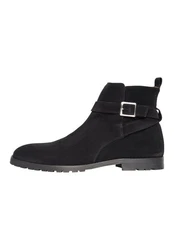 Henry Stevens Chelseaboots Wallace JPB Schwarz/Blau