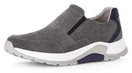 Slipper Schlupfschuh, Komfortschuh mit seitlichem Stretcheinsatz, Weite G