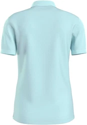 Calvin Klein Jeans Poloshirt CK EMBRO BADGE SLIM POLO Blau/Hellblau/Türkis
