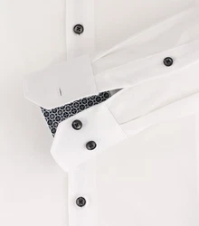 VENTI Businesshemd Hyperflex uni Weiß/Creme