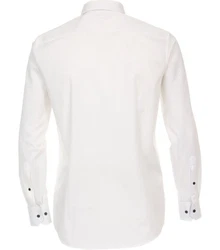 VENTI Businesshemd Hyperflex uni Weiß/Creme