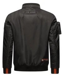 Stone Harbour Bomberjacke Berkoo Schwarz/Grau