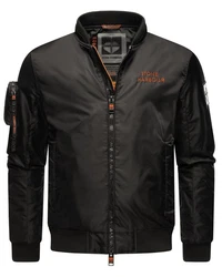 Stone Harbour Bomberjacke Berkoo Schwarz/Grau