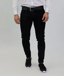 Skinny-fit-Jeans Basic bergren Jeans mit schner Waschung Schwarz 3867 W36/L32