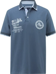 Babista Poloshirt BELLAVENTTI mit Doppelkragen blau