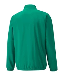 PUMA Sweatjacke teamLIGA Sideline Jacke Türkis/Dunkelgrün/Grün