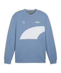 PUMA Sweater KING Top Crew Sweatshirt Hellblau/Blau