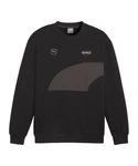 PUMA Sweater KING Top Crew Sweatshirt Schwarz/Dunkelblau/Braun