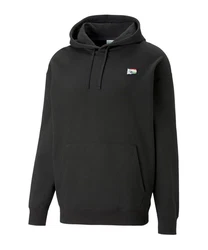PUMA Sweatshirt DOWNTOWN PRIDE Hoody Schwarz/Dunkelgrün