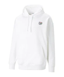 PUMA Sweatshirt DOWNTOWN PRIDE Hoody Weiß/Creme
