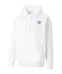 PUMA Sweatshirt DOWNTOWN PRIDE Hoody Weiß/Creme