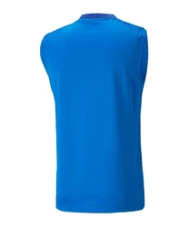 PUMA Sweatshirt teamCUP Trainingssweatshirt Hellblau/Blau