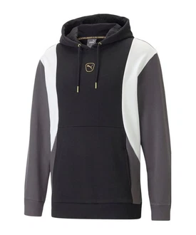 PUMA Sweater KING Top Hoody Dunkelblau/Blau/Schwarz/Dunkelgrau