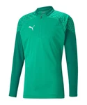 PUMA teamCUP HalfZip Sweatshirt Neonfarben/Grün