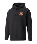 PUMA Sweatshirt DOWNTOWN Graphic Hoody Schwarz/Rosa/Orange