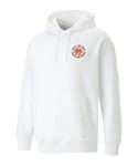 PUMA Sweatshirt DOWNTOWN Graphic Hoody Rosa/Creme/Weiß/Orange