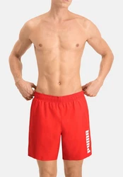 PUMA Swim Men's Mid Shorts Rot