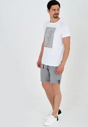 Indicode Chinoshorts Beauvals Grau/Hellgrau/Dunkelgrau