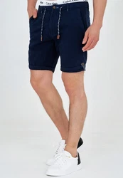 Indicode Chinoshorts Beauvals Dunkelblau/Blau/Hellblau