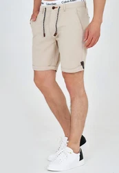 Indicode Chinoshorts Beauvals Beige/Khaki