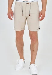 Indicode Chinoshorts Beauvals Beige/Khaki