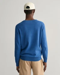 Gant Strickpullover CLASSIC COTTON V-NECK BLAU
