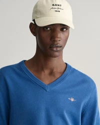 Gant Strickpullover CLASSIC COTTON V-NECK BLAU
