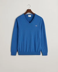 Gant Strickpullover CLASSIC COTTON V-NECK BLAU