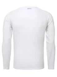 Key Largo Henleyshirt Ginger Basic weiß (MLS00038)