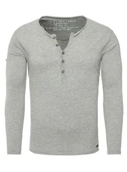 Key Largo Henleyshirt Ginger Basic ginger (MLS00038)