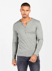 Key Largo Henleyshirt Ginger Basic ginger (MLS00038)