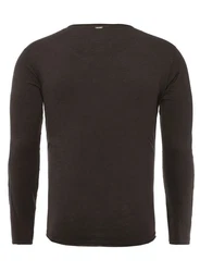 Key Largo Henleyshirt Ginger Basic Ginger (MLS00038)