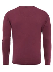 Key Largo Henleyshirt Ginger Basic vintage (MLS00038)