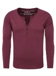 Key Largo Henleyshirt Ginger Basic vintage (MLS00038) Key Largo Henleyshirt Ginger Basic vintage (MLS00038)