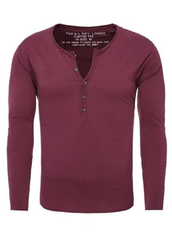 Key Largo Henleyshirt Ginger Basic