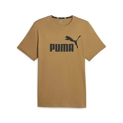 PUMA T-Shirt ESS Logo Tee Herren Khaki/Lila/Dunkelgrün/Braun/Beige