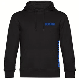Kapuzensweatshirt Bochum - Brust & Seite - Hoodie
