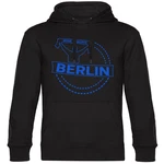 multifanshop Kapuzensweatshirt Berlin Hoodie blau