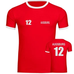 T-Shirt Kontrast Augsburg - Trikot 12 - Mnner